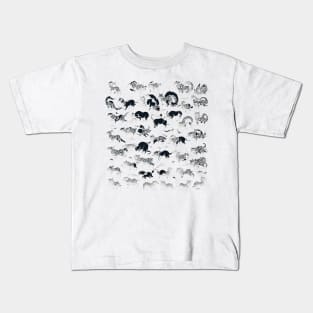 Japanese Weird Animals Kids T-Shirt